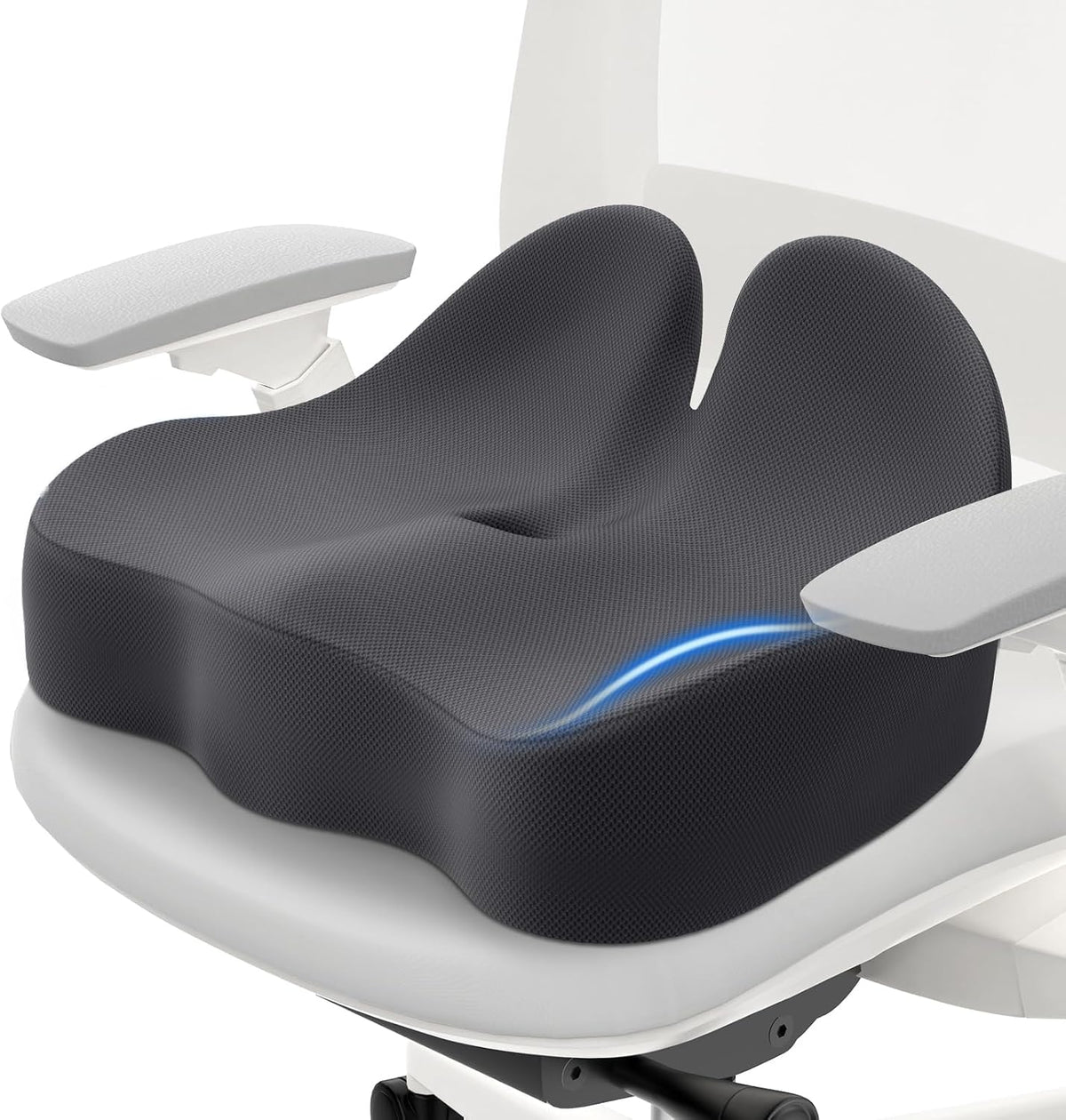Memory Foam Seat Cushion, Ergonomic Office Chair Cushion for Long Sitting