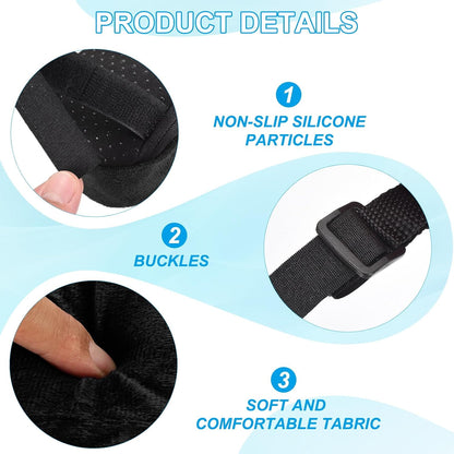 PATIKIL Office Chair Arm Pads, 2 pcs Office Chair Arm Cover Soft Office Chair Armrest Pads Memory Foam Cotton Removable Washable for Desk Computer Gaming, Purple Blue