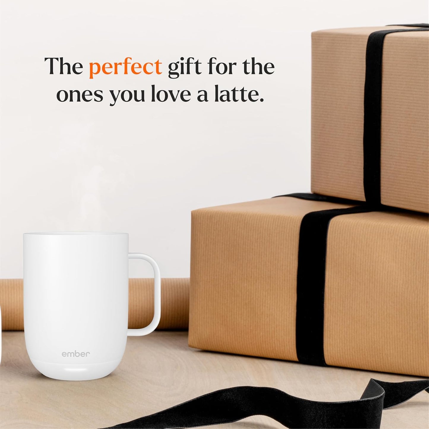 Ember Temperature Control 14oz Smart Mug 2, App-Controlled and Rechargeable Heated Coffee Cup Warmer with Intelligent LED Display, Sage Green.