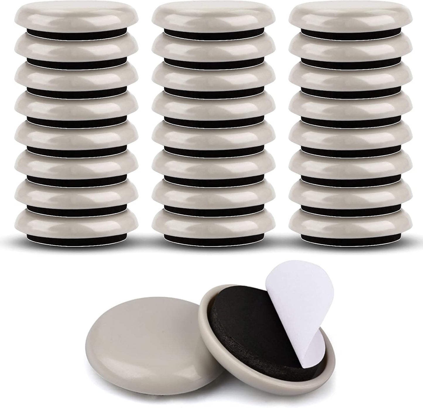 Furniture Sliders for Carpet 16 PCS - 3 1/2" | Heavy Duty Furniture Movers Sliders, Reusable Moving Pads, Easily and Safely Move Any Item, Floor Protection