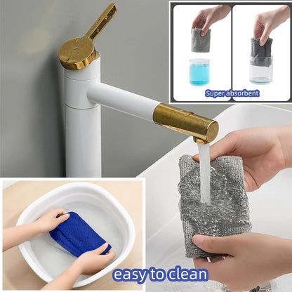 Retractable Gap Dust Cleaner Brush with Long Handle (30 to 100 inches), Cleaning Tools with 3 Microfiber Dusting Cloths, Extendable Duster for Cleaning Under Refrigerator Sofa Couch Bed Furniture