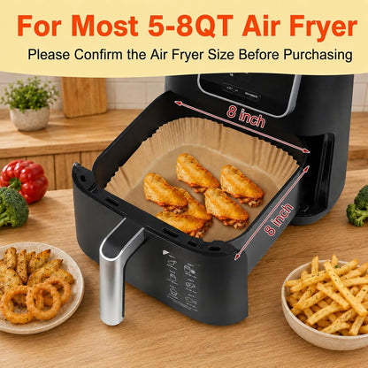 Air Fryer Liners Disposable Parchment Paper for Ninja Air Fryer