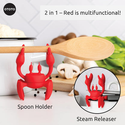 Funny Spoon Holder by OTOTO - Spoon Rest for Stove Top - Cooking Gadgets, Cooking Gifts, Cool Kitchen Gadgets, Cool Gifts, Cute Kitchen Accessories