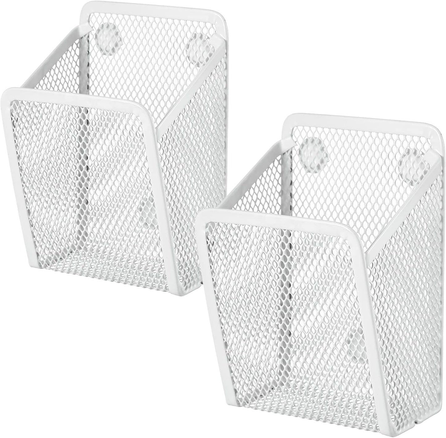 Fuutreo 2 Pack Magnetic Pencil Holder for Locker Refrigerator, Gold