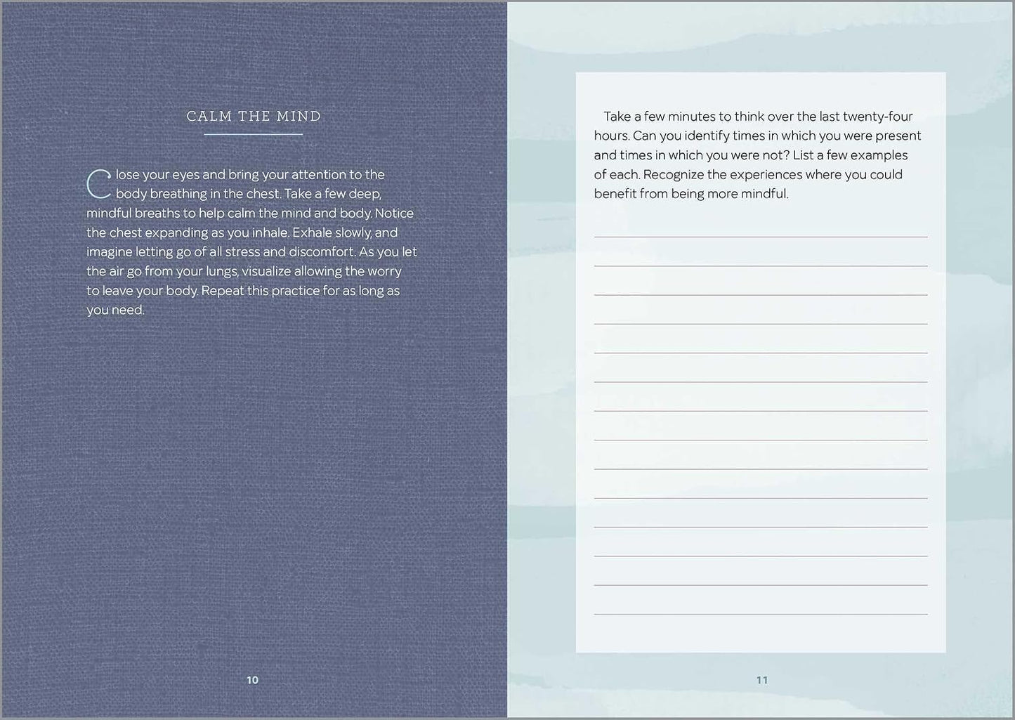 A Mindfulness for Beginners Journal: Prompts and Practices for Living in the Moment