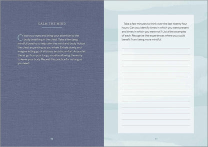 A Mindfulness for Beginners Journal: Prompts and Practices for Living in the Moment