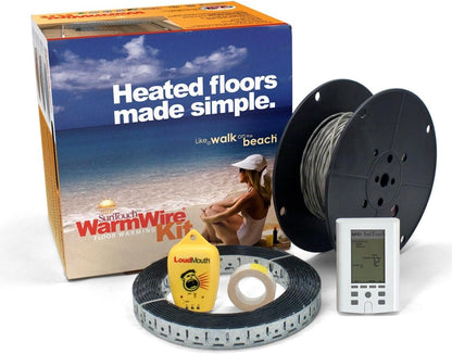 SunTouch WarmWire Floor Heating Kit, 15 Sq. Ft., (120V)
