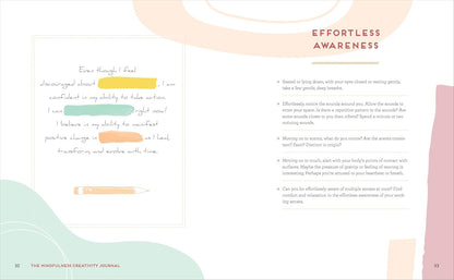 The Mindfulness Journal: Creative Prompts to Relax, Release, and Explore the Wisdom of You
