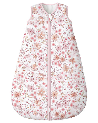Yoofoss Baby Sleep Sack 0-6 Months Wearable Blanket for Babies 100% Organic Cotton 2-Way Zipper TOG 0.5 Toddler Sleeping Sack 3 Pack, Sleep Sacks