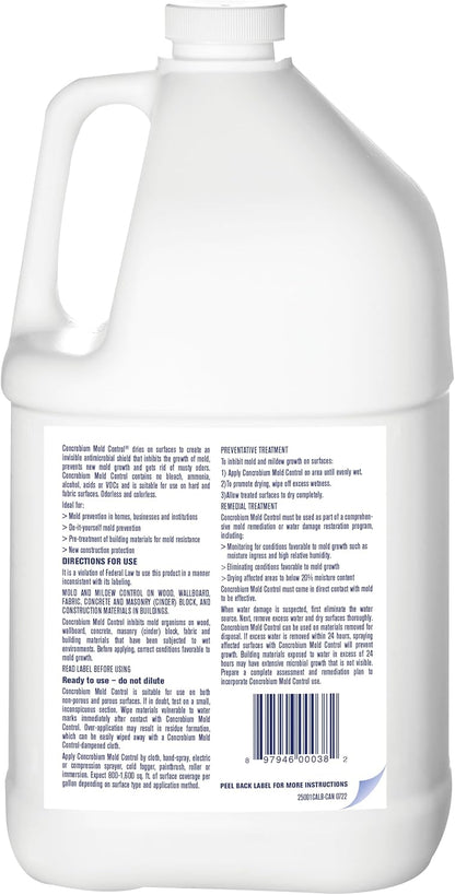 Concrobium Mold Control, 32 oz Spray – Eliminates & Prevents Mold – EPA-Registered, Bleach-Free, Odorless, VOC-Free