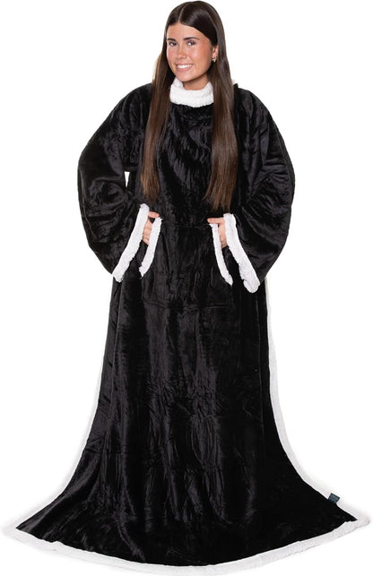 Snuggie The Original Wearable Blanket With Sleeves & Pockets | Cozy Oversized Throw for Adult Men & Women | One Size, 71x54