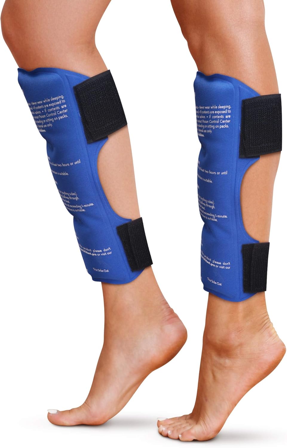 Fittest Pro Ankle Ice Pack Wrap for Swelling, Ice Pack for Injuires Reusable Cold Pack Wrap Hot Cold Therapy Ankle Ice Wrap for Sprained Ankles, Achilles Tendonitis