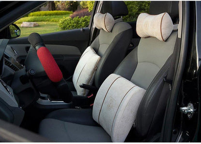 ALIBO Airplanes Travel Pillow Firm Chairs Cushion Auto Car Curve Neck Headrest Recliners Back Supports with Adjustable Elastic Strap 1 Piece