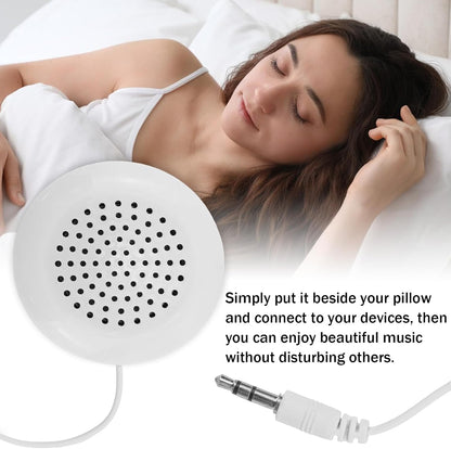 5 Pcs Pillow Speaker, New 3.5mm Mini Stereo Speaker for MP3 Phone Portable CD