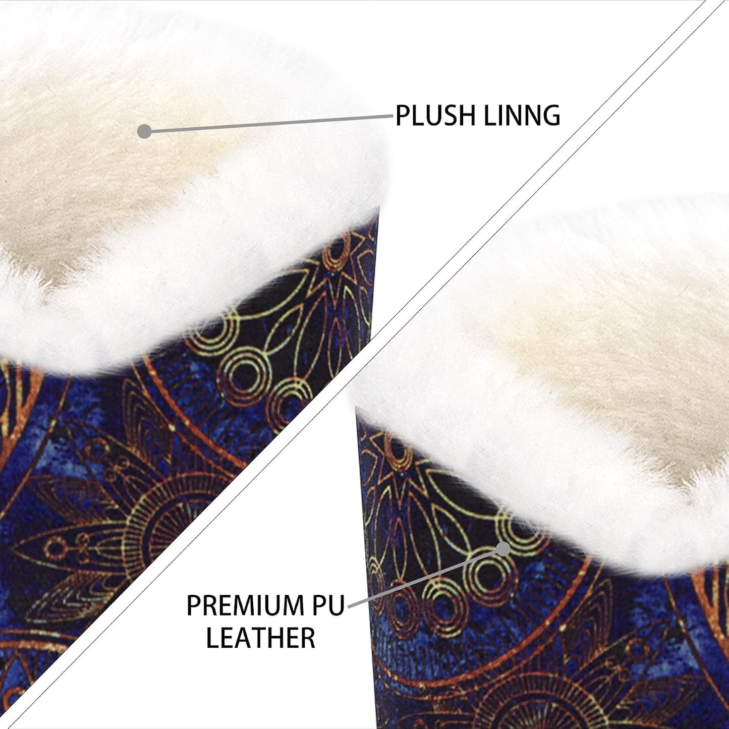 Plush Fluffy Lined Anti-scratch Eyeglasses Holder Protective Glasses Stand Case