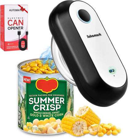 SAKAMOSH One-Touch Auto Stop Electric Can Opener