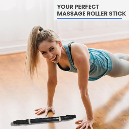 Muscle Roller Stick Ctwctr Massage Roller for Lymphatic Drainage, Cellulite Massager, Leg Massager for Circulation and Pain Relief, Deep Tissue & Trigger Point Massage