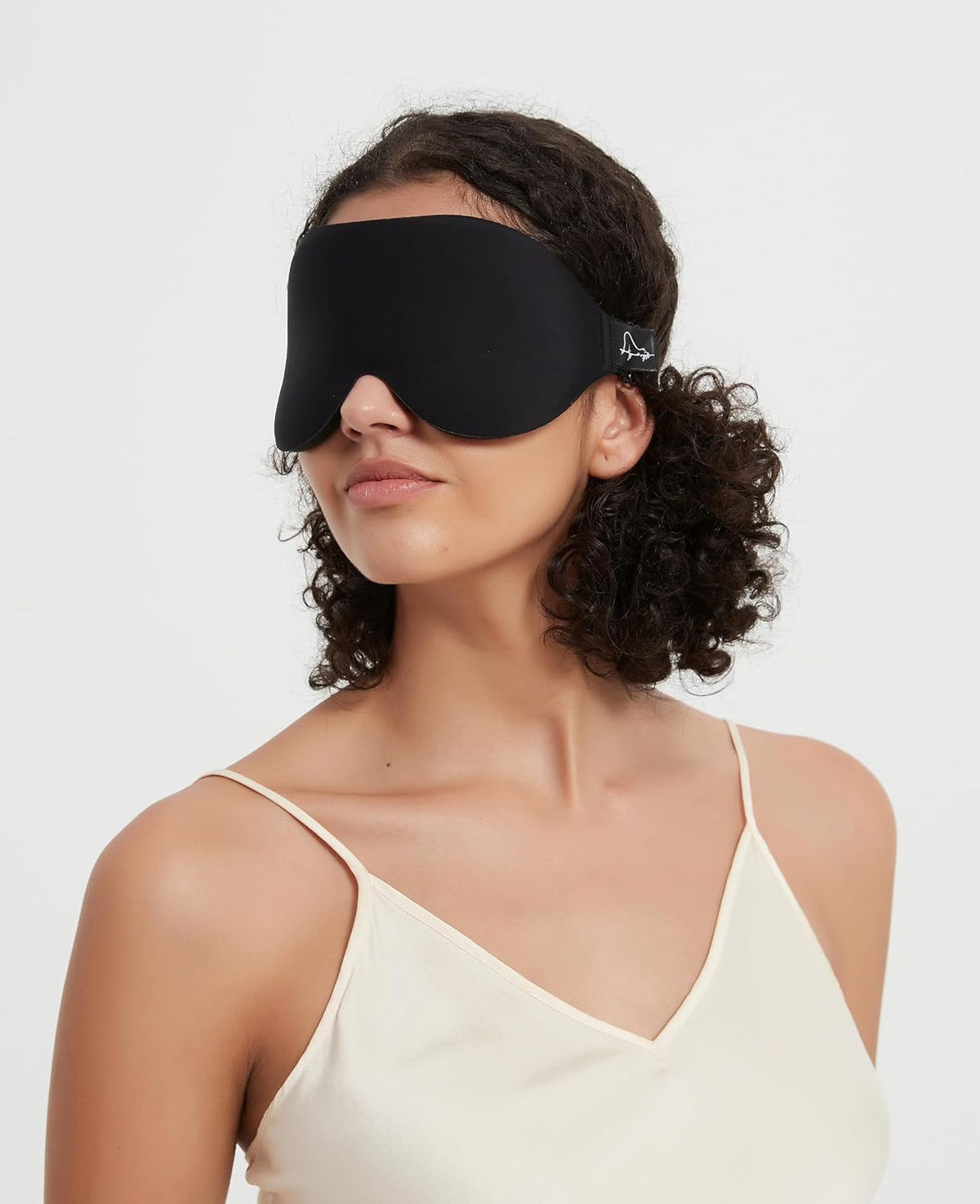 ALASKA BEAR Memory Foam Sleep Mask, Contoured Eye Cups for Women Men, Blue