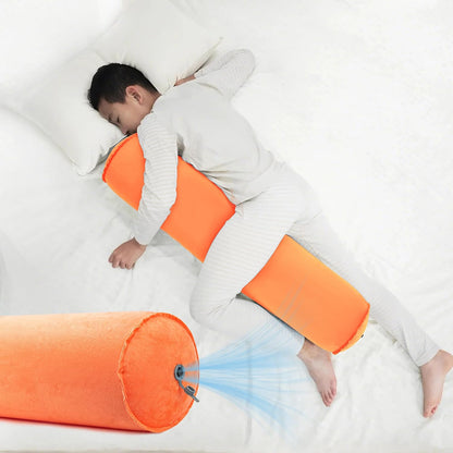 ONTYZZ Inflatable Round Neck Pillow Cervical Roll Pillow, 4.9 * 14.96 inch