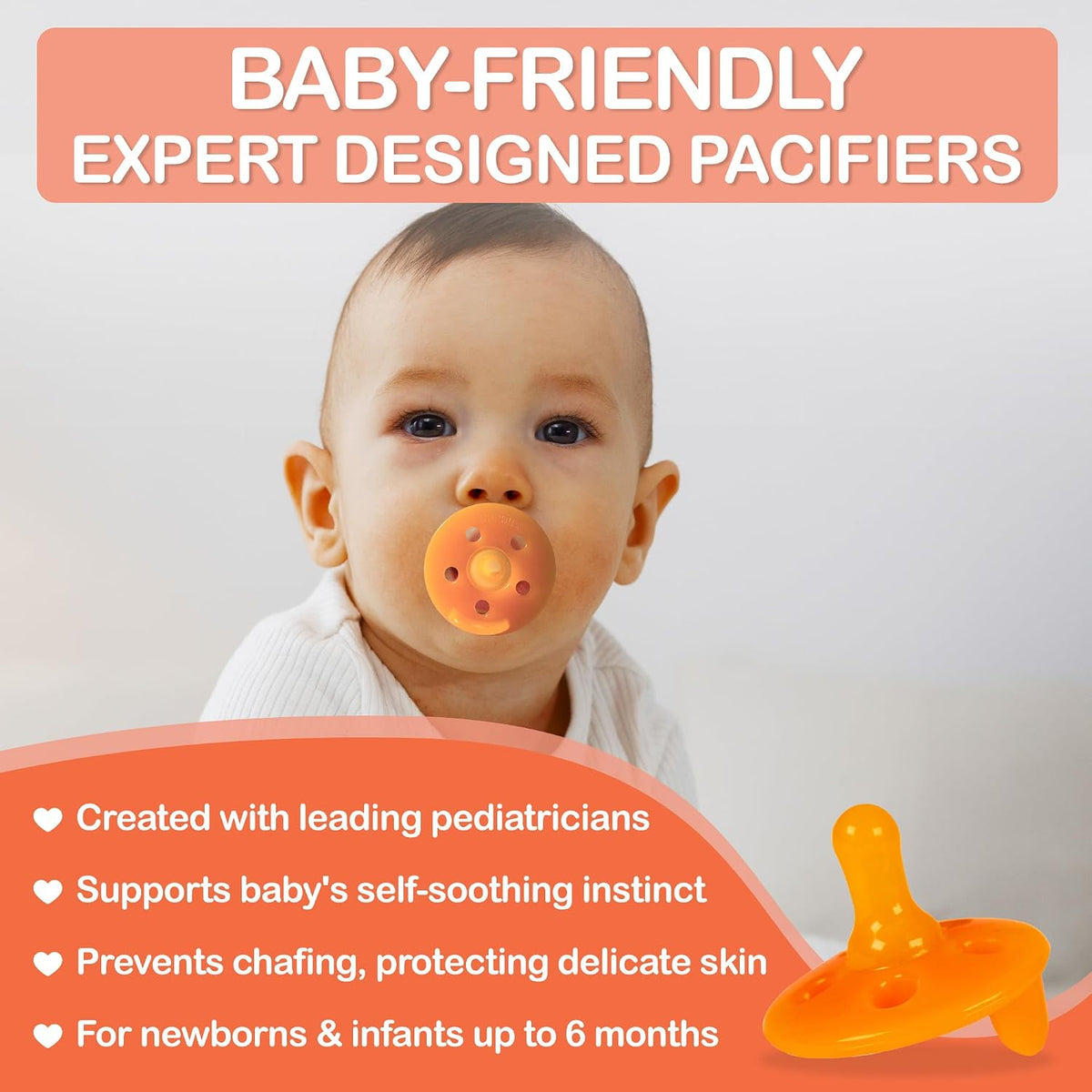Baby Shusher Portable Sound Machine Mom-Like 'Shh!' Sound for Baby, 1 Count