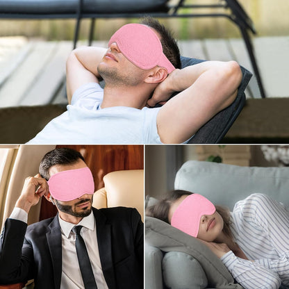 Gritin 100% Blackout Sleep Eye Mask for Women Men, Zero Pressure Sleep Mask