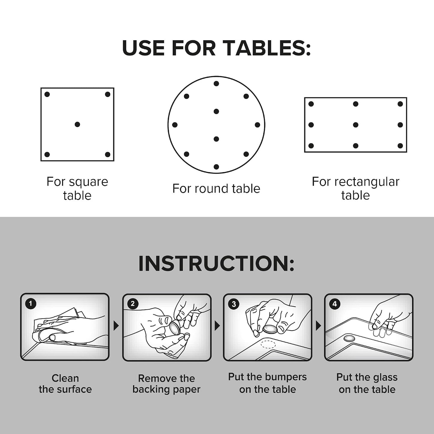 Cabinet Door Bumpers X-Protector 100 PCS – Small Felt Pads 3/8” (Brown) | Ideal Felt Bumpers – Self-Adhesive Thick Felt Dots – Bumper Pads to Protect Glass & Other Surfaces!