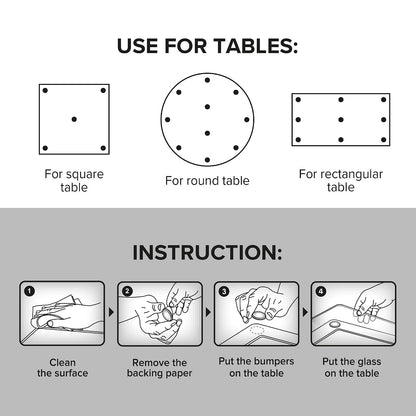 Cabinet Door Bumpers X-Protector 100 PCS – Small Felt Pads 3/8” (Brown) | Ideal Felt Bumpers – Self-Adhesive Thick Felt Dots – Bumper Pads to Protect Glass & Other Surfaces!