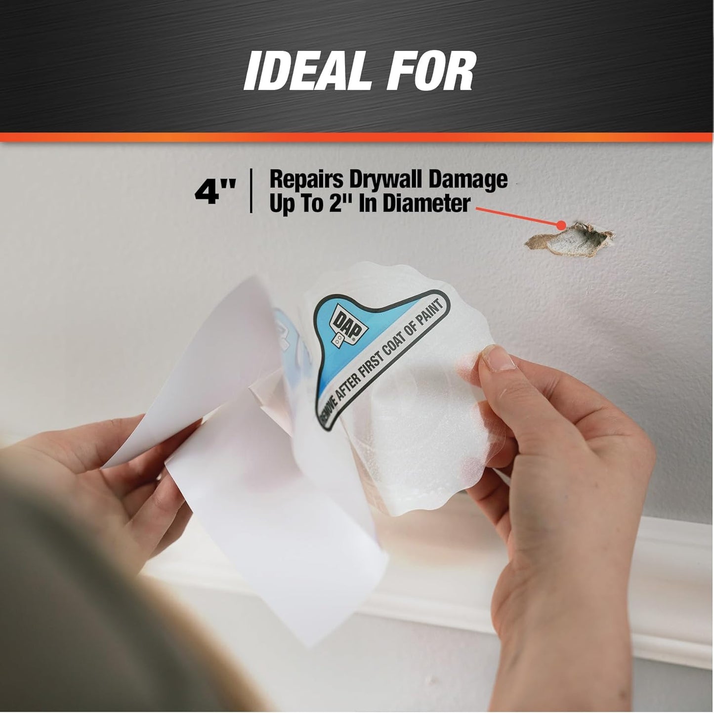 DAP Eclipse Rapid Wall Repair Patch, 6 in (7079809165)
