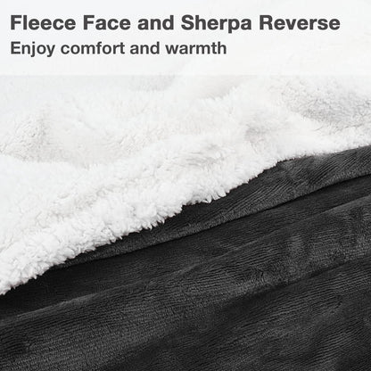 Catalonia Wearable Blanket with Sleeves & Foot Pocket for Adults | Soft Fleece Throw Wrap with Hands-Free Comfort, Perfect for Reading, TV Time & Relaxing, Christmas Gift for Women & Men
