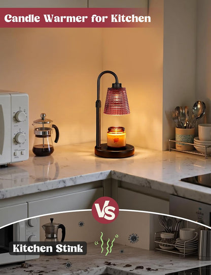 Candle Warmer Lamp with Timer Home Decor Birthday Gifts for Women