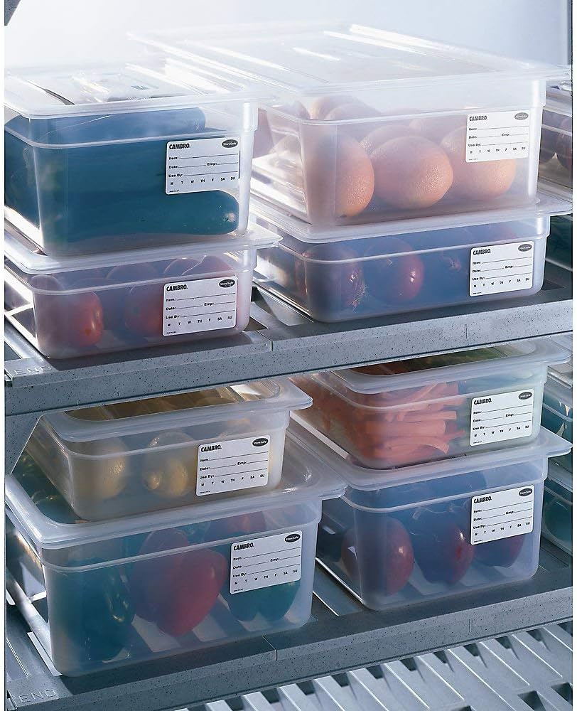 Cambro Store Safe Dissolvable Food Labels (11-0004) Category: Stickers and Seals
