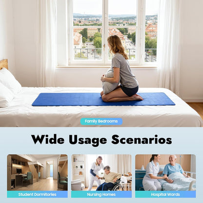 Bed Cooling System, Water Cooling Mattress with Host, 63" x 27.5" | Adjustable Water Circulation Mattress Cooler with 1-9H Timer, Low Noise Sleep Cooling Pad for Summer Nights
