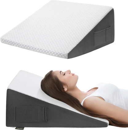 Cozymaker 10-inch Adjustable Leg Elevation Pillows for Swelling Pain Relief