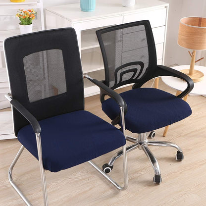 Smiry Office Computer Chair Armrest Covers, 2PCs Anti-dust Arm Rest Pad | Removable Washable Desk Chair Arm Pad Covers, Grey