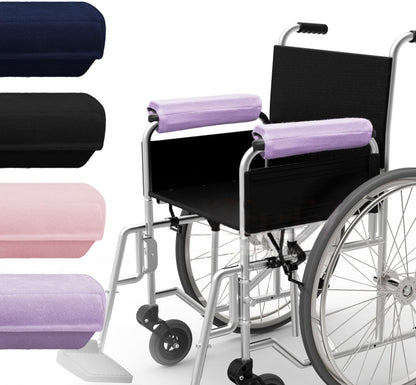 SPRING SEAON Wheelchair Accessories Armrest Covers, Memory Foam Pads, Pair