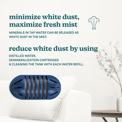 Homedics Cool Mist Ultrasonic Humidifier, 8-Colors Night Light