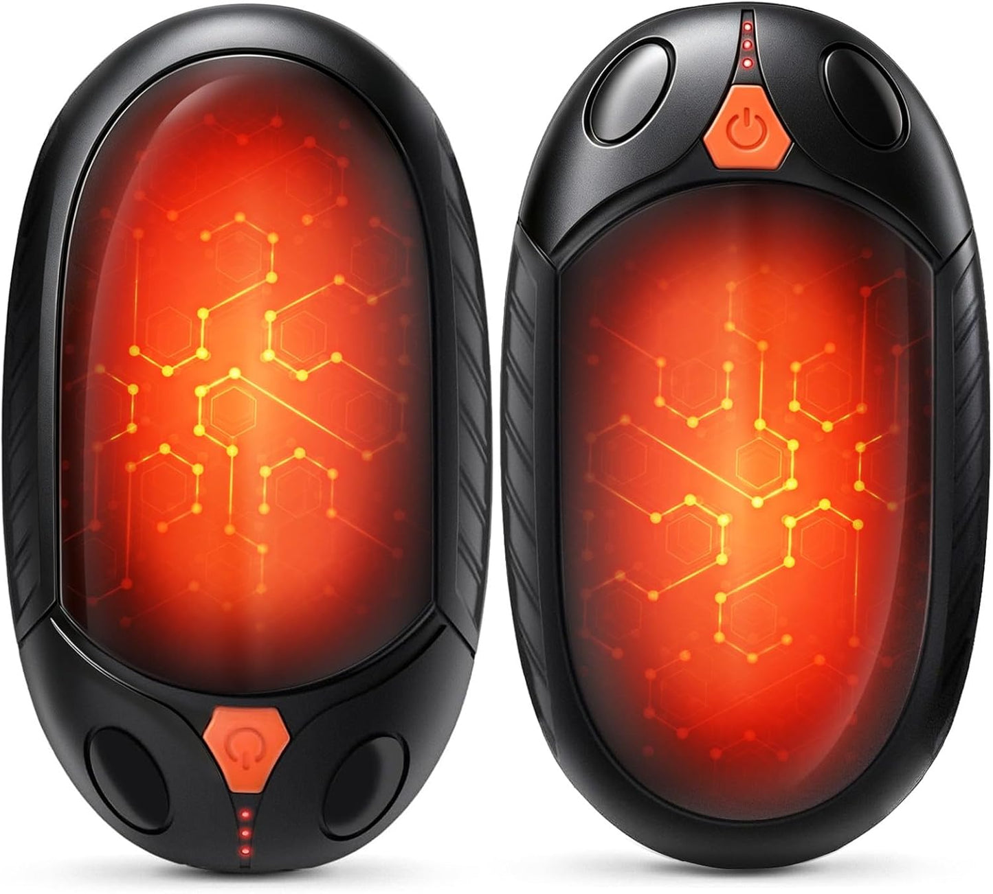 Classic Hand Warmers Rechargeable 2 Pack, AI Temperature Control Pocket Size Electric Handwarmers, Quick Charge Portable Hand Warmer Great Gift for Christmas Outdoors, Hunting, Golf, Camping