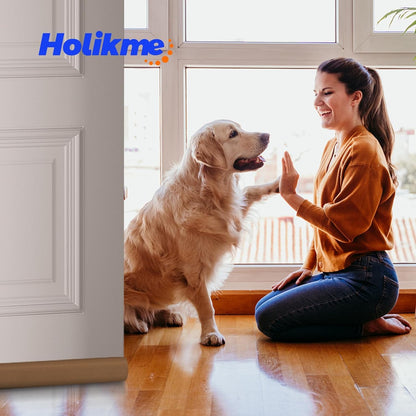 Holikme Under Door Draft Stopper Door Seal Gap Filler Weather Stripping | 36 Inch Soundproofing Noise Blocker Window Breeze Adjustable Draft Blocker for Bottom of Door Stop Light, Air, Dust, Gray