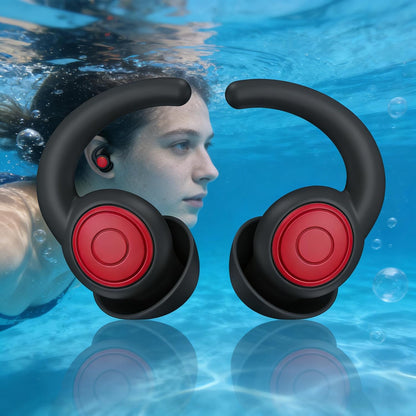WUTAN Ear Plugs for Sleeping, 33dB Noise Cancelling Silicone Reusable | Jellyfish Bionic Design, Side Sleeper Friendly, 2 Pairs, S/L, Washable, Waterproof for Swimming, Travel Essential, Latex-Free