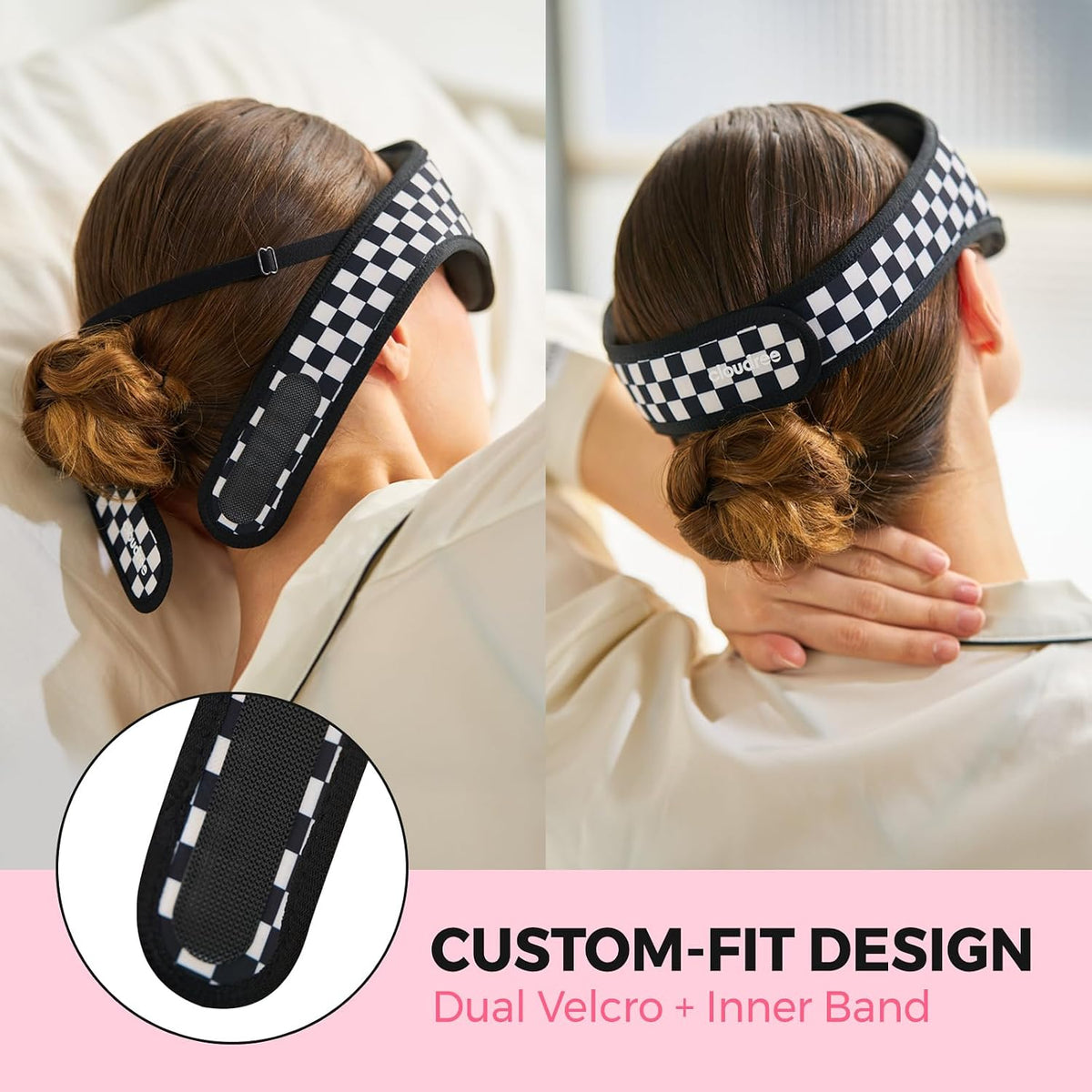 Sleep Mask for Side Sleepers, 3D Eye Mask for Eyelash Extensions