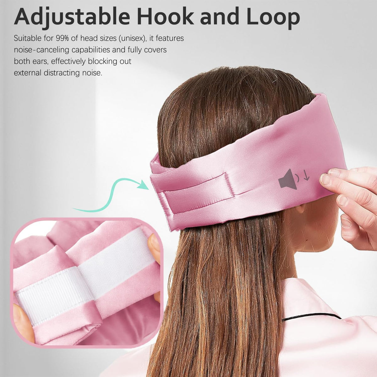 Soft Sleep Mask, Blackout Eye Mask for Side Sleepers for Women Men