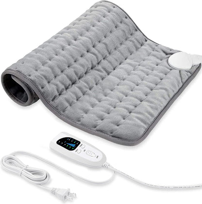 Electric Heating pad for Back Neck Shoulder Knee Arms Legs- Electric Heat Pads with 6 Heat Settings & Auto Shut Off Heat Heating Pad for Birthday Mother Father Girl Men Women