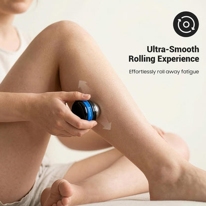 Solacium CryoSphere Mini - Stainless Steel Cold Massage Roller Ball - Handheld Massage Tool for Sore Muscles, Shoulders, Arms, Neck, Back, and Feet