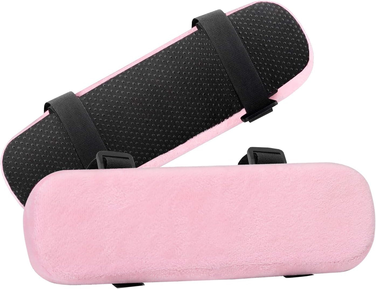MOSISO Chair Armrest Pads, Home/Office Chair Arm Rest Covers, Black