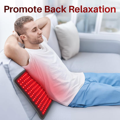 Comfytemp Red Light Therapy Mat for Body, 33'' x 17'', 660nm & 850nm