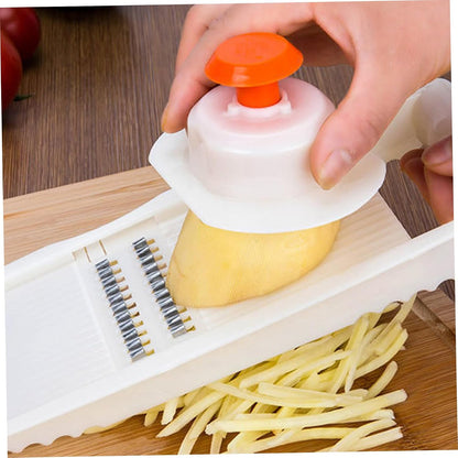 2Pcs Finger Guards for Cutting Food Anti Cut Onion Slicer Holder with Non Slip Grip for Vegetable Slicer Grater Cutting