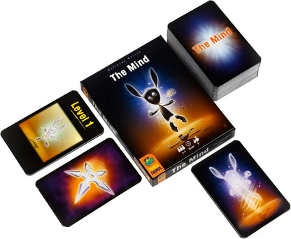 Pandasaurus Games The Mind - Family-Friendly Board Games - Game Night - Card Games for Adults, Teens & Kids (2-4 Players)