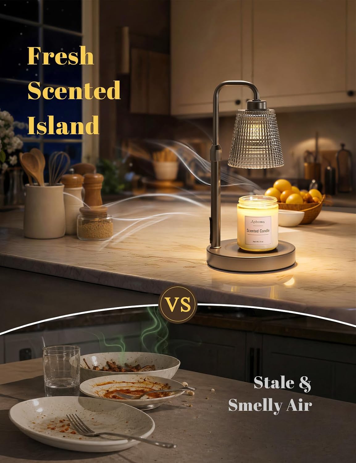 Candle Warmer Lamp with Timer, Birthday Gifts for Women, Ideal Fall Decor