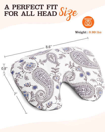 Heating Pad for Neck and Back, Extra Long Microwavable Weighted Moist Heat Pack, Reusable Neck and Back Wrap for Sore Muscles & Stress Relief