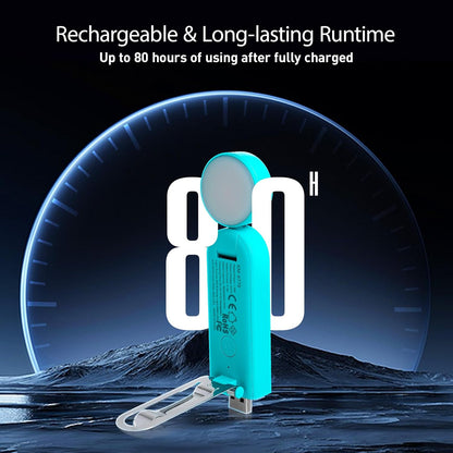 VAVOFO USB Rechargeable Bookmark Reading Light, Blue Light Blocking Amber LEDs for Bedtime Reading - Clip On, 9 Lighting Modes
